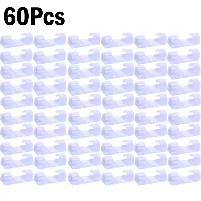 Clips Organizadores de Cables Kanso™ | Pack Minimalista