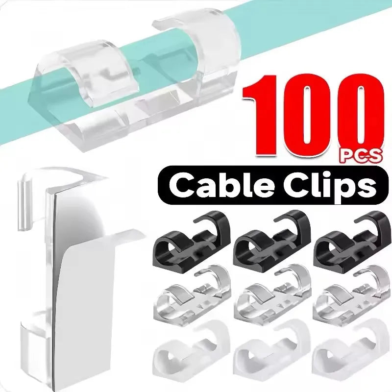Clips Organizadores de Cables Kanso™ | Pack Minimalista