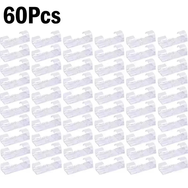 Clips Organizadores de Cables Kanso™ | Pack Minimalista